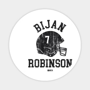 Bijan Robinson Atlanta Helmet Font Magnet